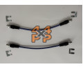 TOYOTA HILUX PAIRE DE DURITES DE FREIN AVANT TRESSÉES 1997-2005