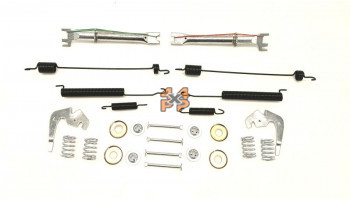 KIT DE MONTAGE DU FREIN À MAIN ET DES MÂCHOIRES DE FREIN (JEU D'ESSIEUX)  pour  NISSAN  NAVARA PICKUP  D22ZD - 3.0TD (ZD30) 1998-> 