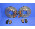 KIT DISQUES ET PLAQUETTES DE FREIN AVANT (DISQUE DE 276 MM)