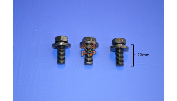 BOULONS FIXATION SUPPORT DE REPARTITEUR FREIN (3)  pour  ISUZU  TROOPER  UBS55 - 2.8TD 1988-1992 