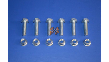 BOULONS DE FIXATION DU DISQUE DE FREIN AVANT AU MOYEU (6) (1 CÔTÉ)  pour  MITSUBISHI  PAJERO  V24 - 2.5TD 1991-4/2004 court 