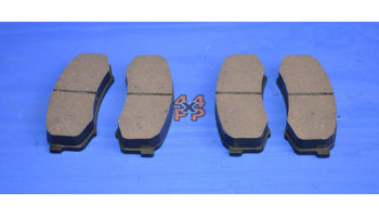 PLAQUETTES DE FREIN ARRIÈRE (JEU D'ESSIEU)  pour  MITSUBISHI  PAJERO  V97 - 3.8 essence 9/2006-> long 