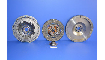 KIT VOLANT ET EMBRAYAGE EXEDY (MONO MASSE)   pour  MITSUBISHI  PAJERO  V88 - 3.2did 9/2006-> court 