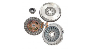 VOLANT MOTEUR ET KIT D'EMBRAYAGE EXEDY (SINGLE MASS) CONVERSION  pour  NISSAN  NAVARA PICKUP  D40YD - 2.5TD 5/2005-> 