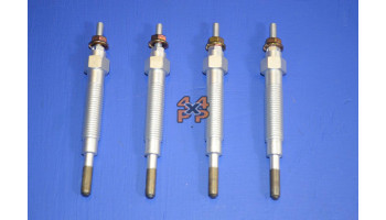 JEU BOUGIES DE PRECHAUFFAGE (4)  pour  MAZDA  PICKUP  B2500 - 2.5TD 2/1999-2006 (12 soupapes) 