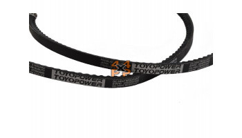 COURROIE ALTERNATEUR/VENTILATEUR (LA PAIRE)  pour  MITSUBISHI  PAJERO  V78 - 3.2did 2/2000-8/2006 long 