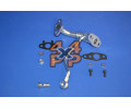 TUYAU D'ALIMENTATION/RETOUR TURBO AVEC KIT DE MONTAGE