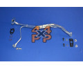TUYAU D'ALIMENTATION/RETOUR TURBO AVEC KIT DE MONTAGE
