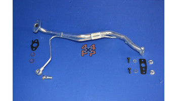 TUYAU D'ALIMENTATION/RETOUR TURBO AVEC KIT DE MONTAGE  pour  TOYOTA  HILUX PICKUP  KUN25 - 2.5TD 7/2005-2017  