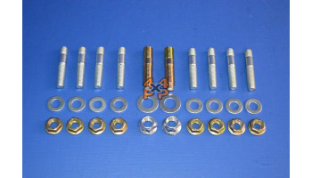 KIT FIXATION CULASSE - COLLECTEUR ECHAPPEMENT  pour  MITSUBISHI  L200 PICKUP  B40 - 2.5TD 12/2005->3/2015 