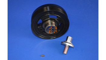 KIT POULIE DAMPER DE VILEBREQUIN  pour  TOYOTA  HILUX PICKUP  KUN25 - 2.5TD 7/2005-2017  