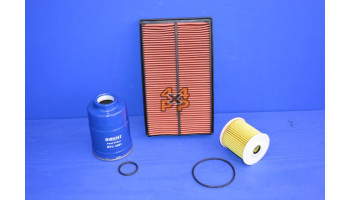 KIT FILTRE MOTEUR NISSAN X-TRAIL 2.2D 2001-2003  pour  NISSAN  X-TRAIL  T30YD - 2.2TD (YD22) 6/2001->5/2007 