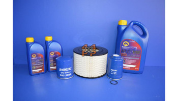 KIT FILTRE MOTEUR+HUILE (7 LITRES SEMI-SYNTHÉTIQUE) KB  pour  TOYOTA  KZJ73 - 3.0TD 5/1993-4/1996   Moteur 