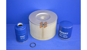 KIT FILTRE MOTEUR TOYOTA LANDCRUISER 3.0D 1996-2002  pour  TOYOTA  KZJ95 - 3.0TD 4/1996-7/2000 long  Moteur 
