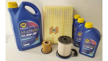 FORD RANGER KIT FILTRE MOTEUR+HUILE 8 LITRE ENTIÈREMENT KF 2019-2022  pour  FORD  RANGER PICKUP  T6ECO - 2.0TD ECOBLUE 2/2019- 