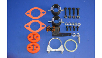 ECHAPPEMENT KIT JOINT BOULONS ET SILENT-BLOCS  pour  NISSAN  NAVARA PICKUP  D22YD – 2.5TD (YD25DDTI) 11/2001-> (Aussi NP300) 