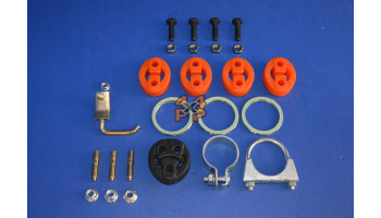 ECHAPPEMENT KIT JOINT BOULONS ET SILENT-BLOCS  pour  TOYOTA  4RUNNER  LN130 - 2.4TD 2/4 portes 1988-8/1993 