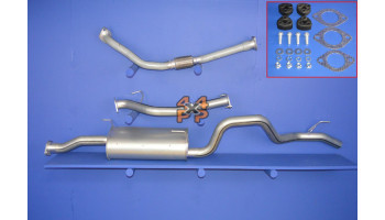 ECHAPPEMENT KIT COMPLET INOX 409  pour  OPEL  CAMPO  TFS54 - 2.5TD 1992-7/2006 