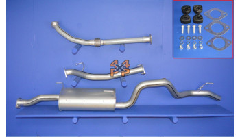 ECHAPPEMENT KIT COMPLET   pour  ISUZU  PICKUP  TFS85 - 3.0TD 2005-7/2012 
