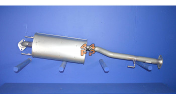 SILENCIEUX CENTRAL  pour  TOYOTA  HILUX PICKUP  KUN26 - 3.0TD 10/2006-> 