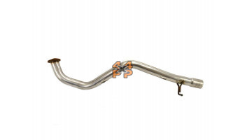 TUBE ARRIERE (No.3) INOX 409  pour  TOYOTA  HILUX PICKUP  KUN26 - 3.0TD 10/2006-> 