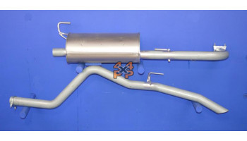 SILENCIEUX ARRIERE  pour  NISSAN  NAVARA PICKUP  D40YD - 2.5TD 5/2005-> 