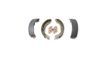 JEU DE MACHOIRS ARRIERE (4)  pour  TOYOTA  BJ42 - 3.0D 8/1980->10/1984  Freinage 
