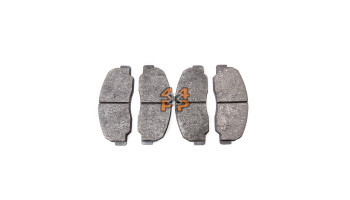 PLAQUETTES DE FREIN AVANT (JEU D'ESSIEU) TRW  pour  DAIHATSU  ROCKY  F77 - 2.8TD 1984-1993 