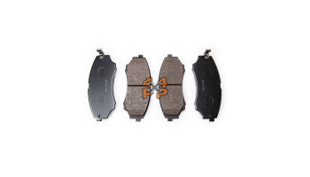 FORD RANGER PLAQUETTES DE FREIN AVANT (JEU D'ESSIEU) 1999->2002  pour  MAZDA  PICKUP  B2500 - 2.5TD 2/1999-2006 (12 soupapes) 