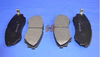 FORD RANGER PLAQUETTES DE FREIN AVANT (JEU D'ESSIEU) 2002->2011  pour  MAZDA  PICKUP  B2500 - 2.5TD 2/1999-2006 (12 soupapes) 