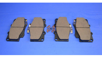 PLAQUETTES DE FREIN AVANT (JEU D'ESSIEU)  pour  TOYOTA  HZJ70 - 4.2D 1/1990-8/1999  Freinage 
