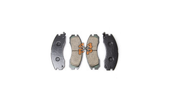 PLAQUETTES DE FREIN AVANT (JEU D'ESSIEU)  pour  L200 PICKUP  K34 - 2.5TD 4 PORTES 1986-5/1996  Freinage 