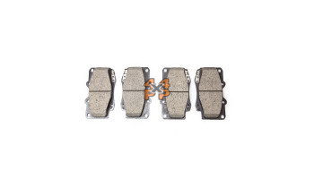 PLAQUETTES DE FREIN AVANT (JEU D'ESSIEU) SANS VSC  pour  TOYOTA  HILUX PICKUP  KUN26 - 3.0TD 10/2006-> 