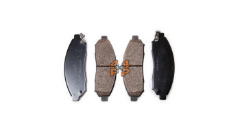 PLAQUETTES DE FREIN AVANT (JEU D'ESSIEU)  pour  NISSAN  NAVARA PICKUP  D40YD - 2.5TD 5/2005-> 