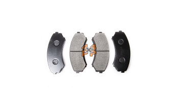 PLAQUETTES DE FREIN AVANT (JEU D'ESSIEU)  pour  MITSUBISHI  PAJERO  V74 - 2.5TD 2/2000-8/2006 long 