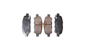 PLAQUETTES DE FREIN ARRIÈRE (JEU D'ESSIEU)  pour  NISSAN  X-TRAIL  T30QR - 2.0/2.5 essence (QR) 6/2001->5/2007 