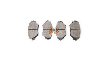PLAQUETTES DE FREIN AVANT (JEU D'ESSIEU)  pour  TOYOTA  RAV4  ZCA25 - 1.8 essence 3 portes 5/2000-11/2005 