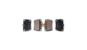 PLAQUETTES DE FREIN ARRIÈRE (JEU D'ESSIEU)  pour  TOYOTA  RAV4  ACA20 - 2.0 essence 3 portes 5/2000-11/2005 