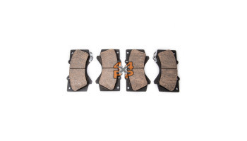 PLAQUETTES DE FREIN AVANT (JEU D'ESSIEU)  pour  TOYOTA  VDJ200 - 4.5TD V8 8/2007->  Freinage 