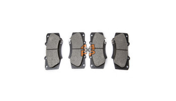 PLAQUETTES DE FREIN AVANT (JEU D'ESSIEU) SANS VSC  pour  TOYOTA  HILUX PICKUP  KUN25 - 2.5TD 7/2005-2017  