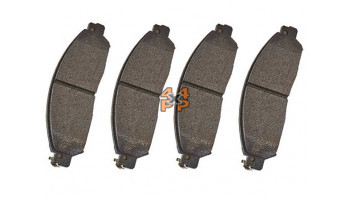 PLAQUETTES DE FREIN AVANT NISSAN NAVARA (JEU D'ESSIEU) 2019->  pour  NISSAN  NAVARA PICKUP  D23M - (NP300) 2.3TD 11/2015-> 