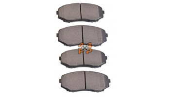 MITSUBISHI L200 PLAQUETTES DE FREIN AVANT (JEU D'ESSIEU) 2015-> (R90)  pour  MITSUBISHI  L200 PICKUP  KL1T - 2.4TD 4/2015-2019  
