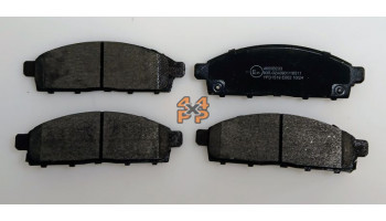 MITSUBISHI L200 PLAQUETTES DE FREIN AVANT (JEU D'ESSIEU) 2005-> (R90)  pour  MITSUBISHI  L200 PICKUP  KL2T - 2.4TD 4/2015-2019 