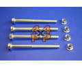 KIT BOULONS/ECROUS BOITIER DE DIRECTION (4)