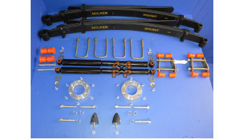 KIT SUSPENSION RENFORCE (REHAUSSE 25mm)  pour  MITSUBISHI  L200 PICKUP  B40 - 2.5TD 12/2005->3/2015 