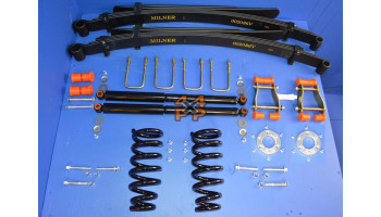 KIT REHAUSSE RESSORTS RENFORCE COMPLET (50 MM)  pour  MITSUBISHI  L200 PICKUP  B40 - 2.5TD 12/2005->3/2015 