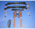 KIT REHAUSSE RESSORTS/BODY LIFT (100MM) 4 PORTES (Double cab)
