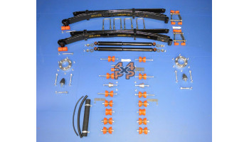 KIT REHAUSSE RESSORTS/BODY LIFT (100MM) 4 PORTES (Double cab)  pour  MITSUBISHI  L200 PICKUP  B40 - 2.5TD 12/2005->3/2015 