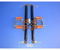KIT REHAUSSE 35MM AMORTISSEUR/JUMELLES ARRIERE (2)