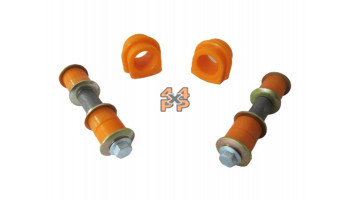 KIT BAGUES BARRE STABILISATRICE/BIELLETTES AVANT 28mm  pour  NISSAN  NAVARA PICKUP  D22ZD - 3.0TD (ZD30) 1998-> 